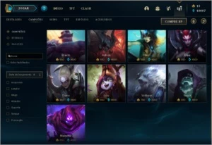 Conta league of legends 92 skins+139 campeoes LOL