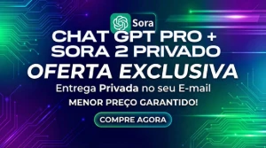 SORA 2 + CHATGPT 5 PRO PRIVADO ( 30 DIAS )  - Assinaturas e Premium