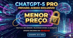 ChatGPT-5 PRO - (plano 30 dias) privado só sua no seu e-mail - Assinaturas e Premium