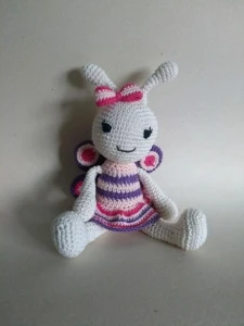 Amigurumi Borboleta - Artesanato e Personalizados