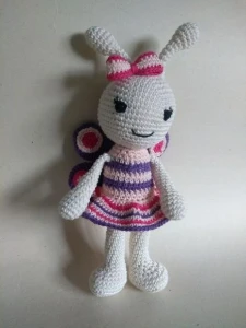 Amigurumi Borboleta - Artesanato e Personalizados