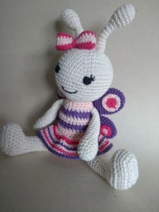 Amigurumi Borboleta - Artesanato e Personalizados