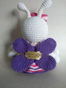 Amigurumi Borboleta - Artesanato e Personalizados