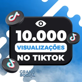 10k de views Tik Tok - Redes Sociais