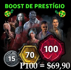 [P100] Boost De Prestígio - Dead By Daylight - Dbd - Safe