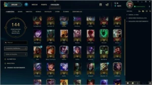 ACC PLATINA V - 35 CAMPEÕES - 13 SKINS - League of Legends LOL