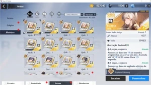 Conta tower of fantasy 54k FC