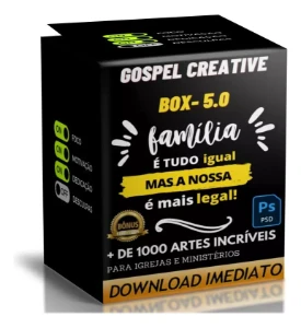 Pack Gospel 1200 Artes para Igrejas e Ministérios