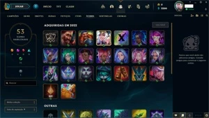 Conta Platina - Sem Email Confirmado - Entrega Automática - League of Legends LOL