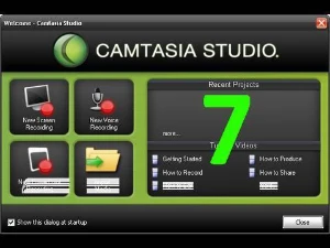 Camtasia studio 7 + serial - Softwares e Licenças