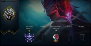Conta Diamante 4 mmr bom - League of Legends LOL