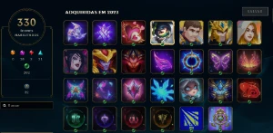 conta lol 543 skins - League of Legends