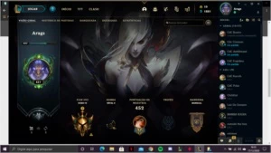 conta lol lvl 437 gold 4 149 skins - League of Legends