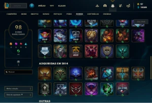 Conta de 2014 LOL Unranked - League of Legends