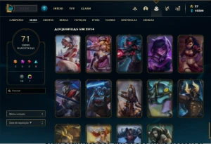 Conta de 2014 LOL Unranked - League of Legends