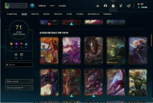 Conta de 2014 LOL Unranked - League of Legends
