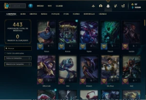 Conta de 2014 LOL Unranked - League of Legends