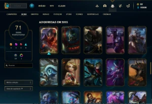 Conta de 2014 LOL Unranked - League of Legends