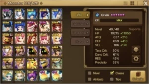 Vendo: Conta Summoners Wars (Global)14 nat 5* 50+ 6*