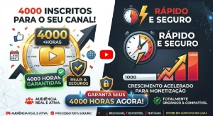 4000 Horas Assistidas Vídeo Canal Do Youtube Monetização - Vídeos e Cortes Cortes Virais
