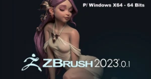 Zbrush 2023 X64 para Windows 64 bits - Completo - Softwares e Licenças