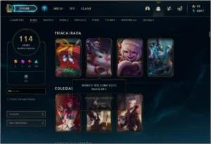 Conta Main Ahri de league of legends LOL