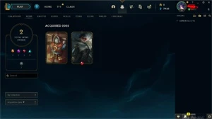Conta league of legends diamante 4 e email não verificado LOL