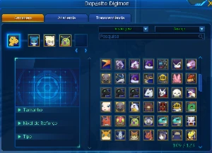 Conta End-Game no servidor LA-Omega com OMM - Digimon Masters Online DMO