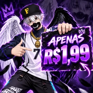 Conta Free Fire Level 20+ Por 1,99 ⚡