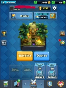 conta de clash royale
