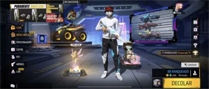 CONTA DE FREE FIRE  MUITO GEMADA
