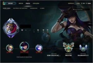 Elo job , ouro ao platina ..  58 reais - League of Legends LOL