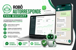 🤖 Robô Auto Resposta  [conteúdo removido] App 24h 🚀 - Outros