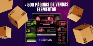 Pack paginas de venda elementor! 🔥 entrega super rápida! ☄️