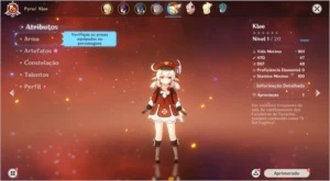 Conta com Klee AR 7  Servidor NA . - Genshin Impact