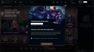 Conta Ouro 4 - Sem Email Confirmado - Pronta Entrega 20k EA - League of Legends LOL