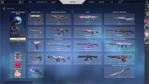 CONTA VALORANT LVL 163  🔥  ANCIFOGO, SAQUEADOR, ETC