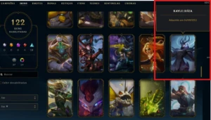 Conta League of Legends Full Acesso Rammus Rei e Kayle Juiza LOL