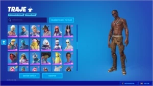 Conta Fortnite Ikonik, Travis, glow  + 180 skins