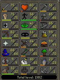Conta Mid Game - Osrs