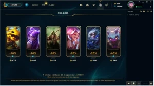 Conta diamante III 55%wr - League of Legends LOL
