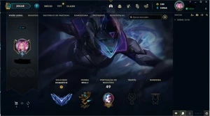Conta diamante III 55%wr - League of Legends LOL
