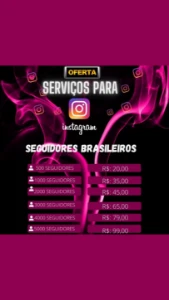 Venda de seguidores segura - Redes Sociais