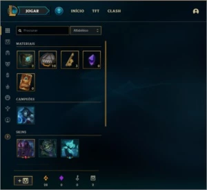 Conta Platina 1 - League of Legends LOL