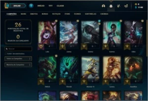 Conta Platina 1 - League of Legends LOL