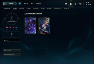 Conta Platina 1 - League of Legends LOL