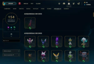 Conta Lol Mmr Challenger I +1440 Skins I 22K Gasto Na Conta - League of Legends