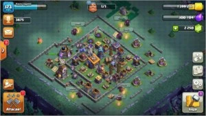 CLASH O CLANS CV12/BH8 SEMI FULL - Clash of Clans