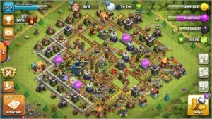 CLASH O CLANS CV12/BH8 SEMI FULL - Clash of Clans