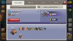CLASH O CLANS CV12/BH8 SEMI FULL - Clash of Clans